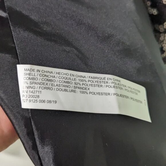 Eloquii | Sequin Leopard Jacket - Picture 10 of 15